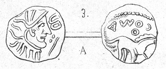 monnaie à tête casquée