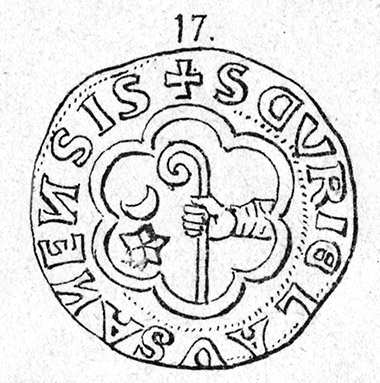 sceau du chapitre de Lausanne