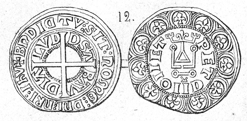 monnaie de Louis de Vaud