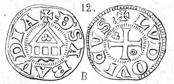 monnaie de Louis de Vaud