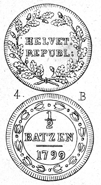 billon de la République Helvétique