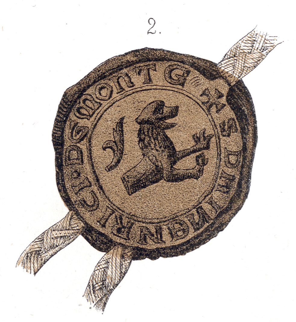 Sceau d’Henri (I), sire de Mont