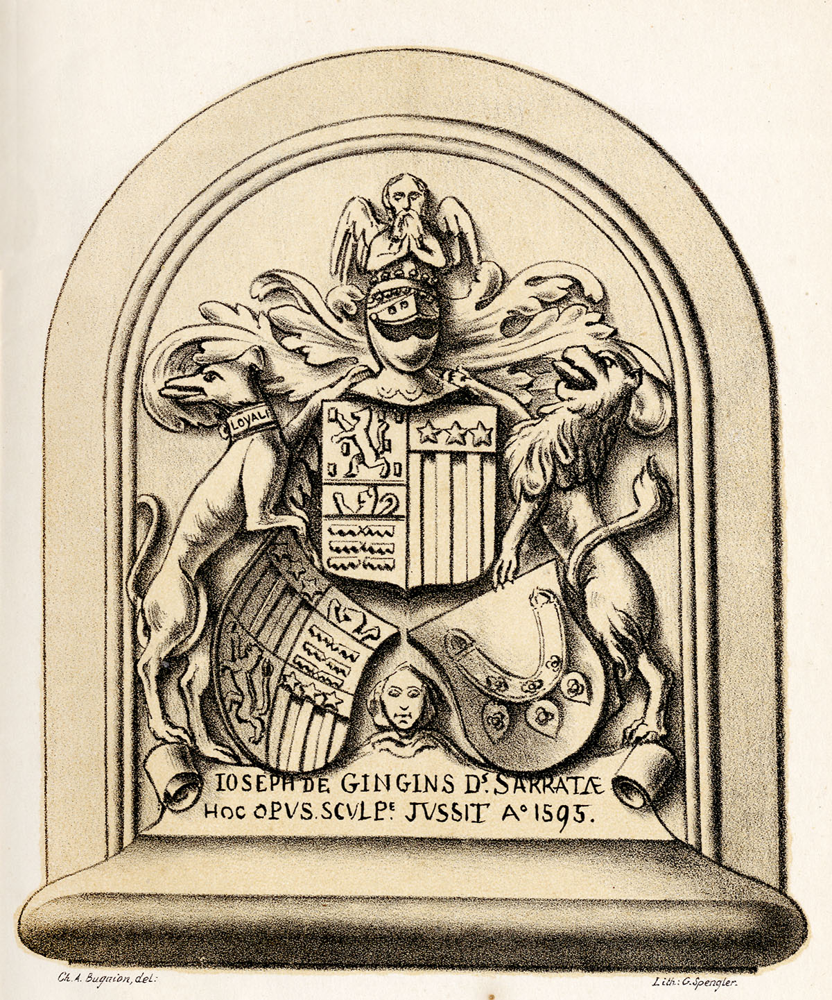 portail du château de La-Sarra