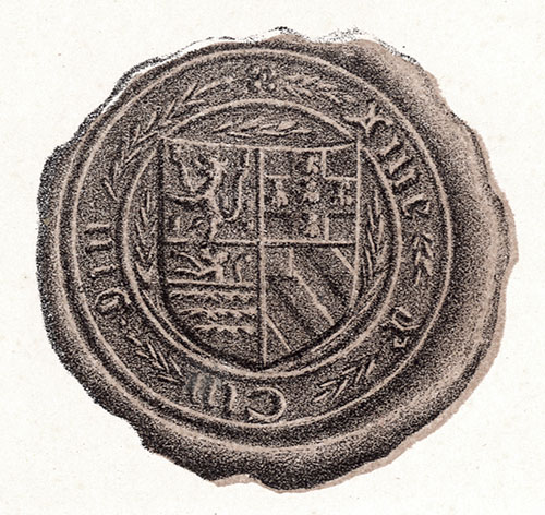 Sceau d'Amédée de Gingins