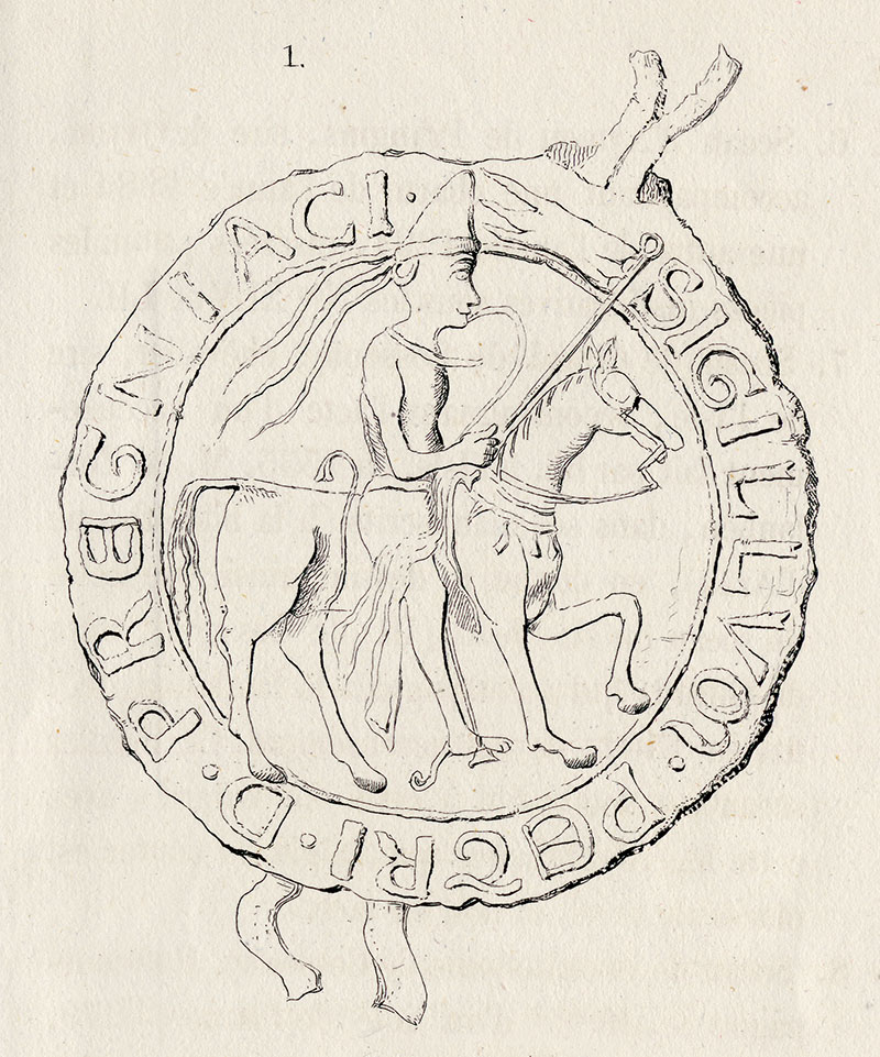 Sceau de Pierre, sire de Prangins