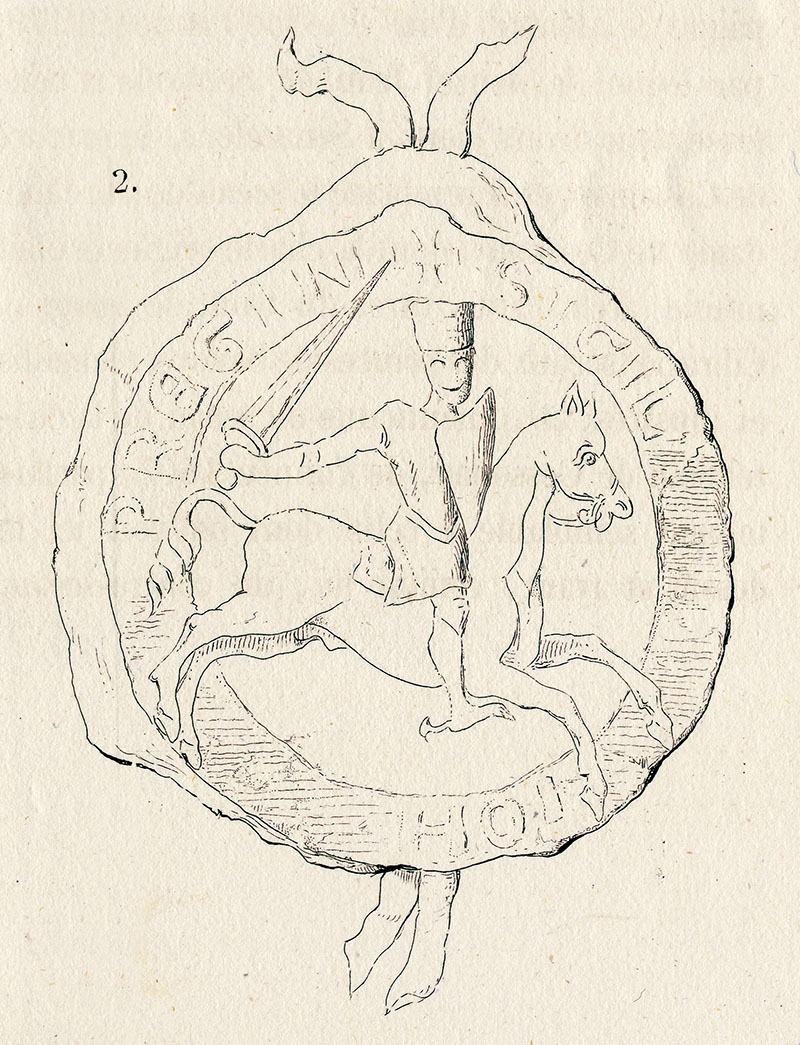 Sceau de Jean (I), sire de Cossonay