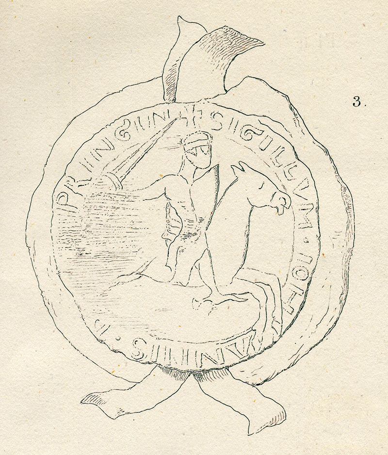 Sceau de Jean (I), sire de Cossonay