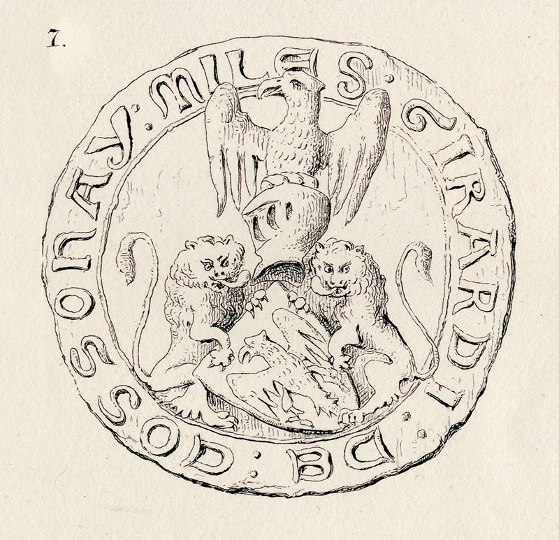 Sceau de Girard de Cossonay