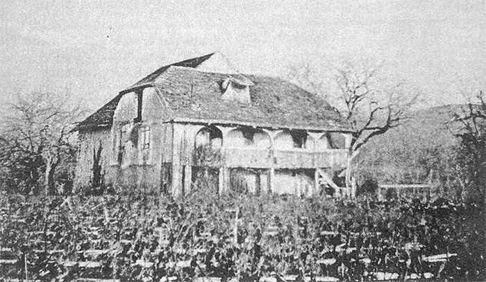 LE BASSET Demeure de M<sup>me</sup> de Warens.