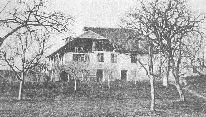 LE BASSET Demeure de M<sup>me</sup> de Warens.