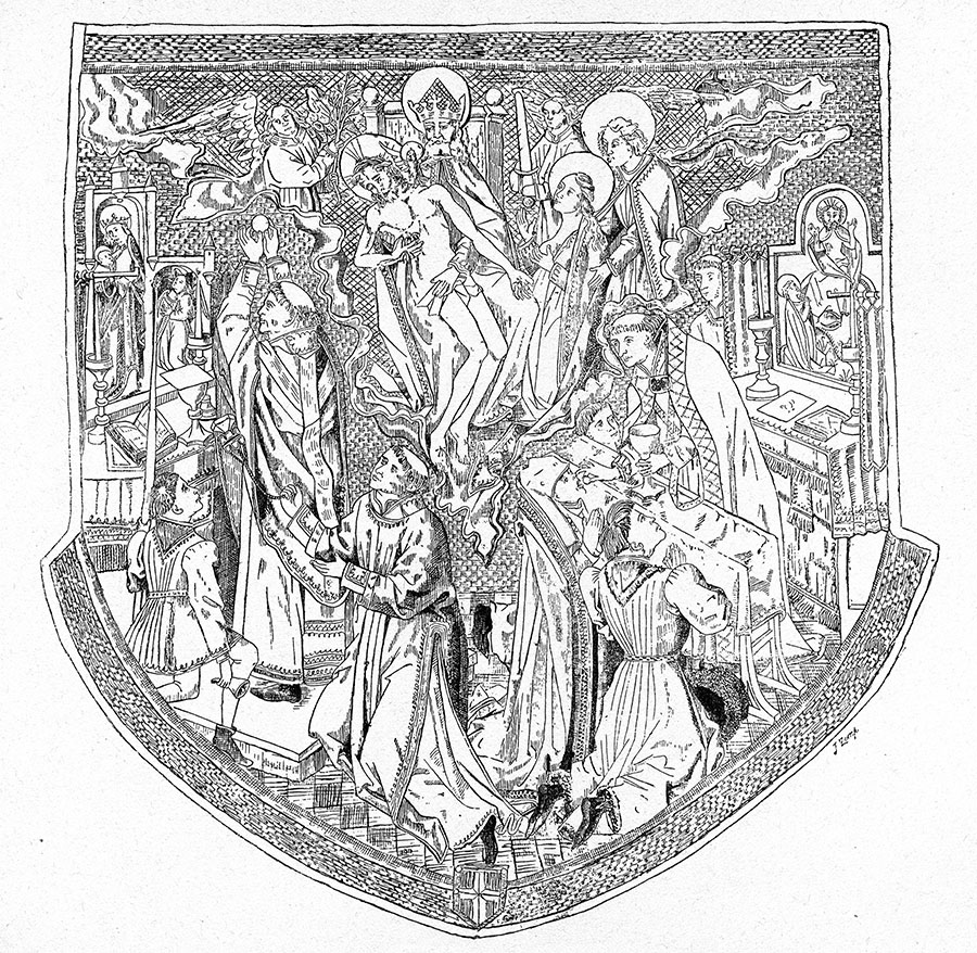 Le sacrement de l’autel.