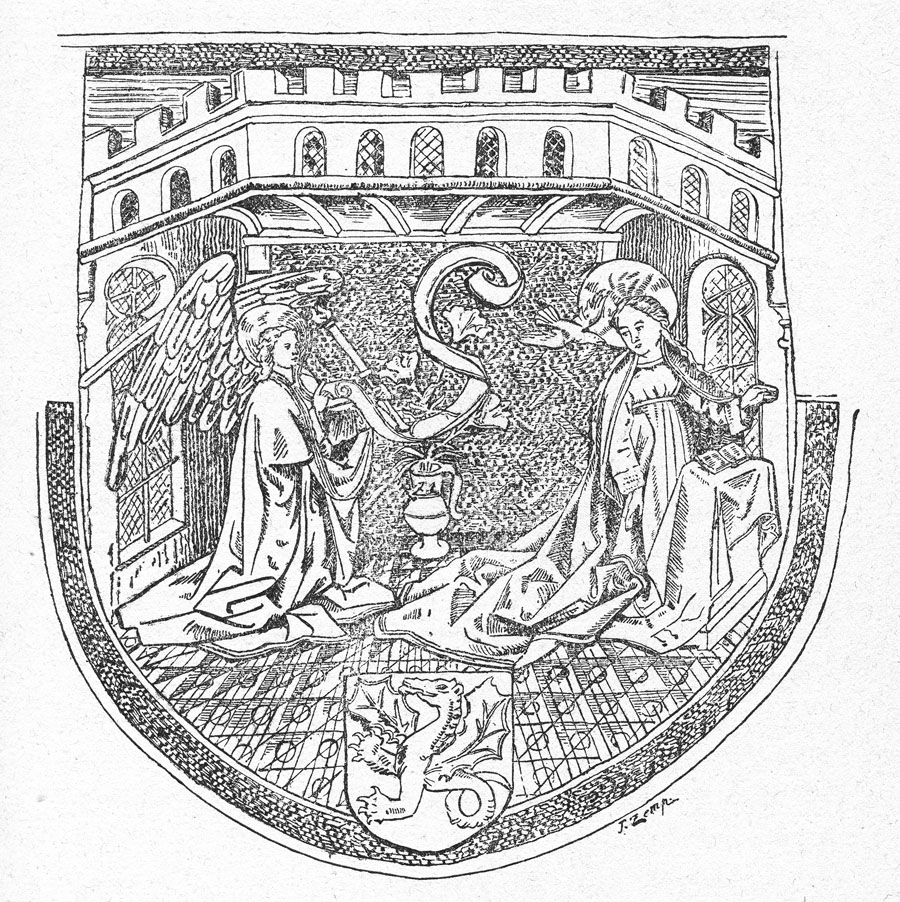 Chaperon d’une chape.