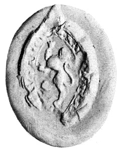 Sceau du chanoine des Bornels