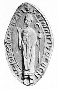 Sceau de l'évêque Aymon de Grandson