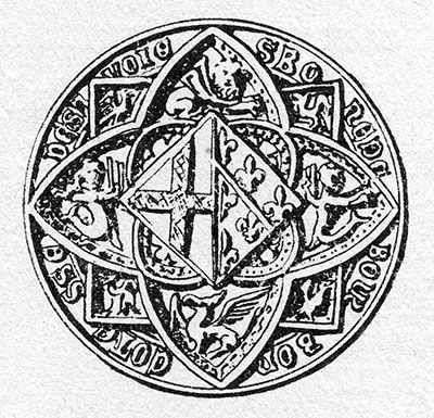 Sceau de Bonne de Bourbon