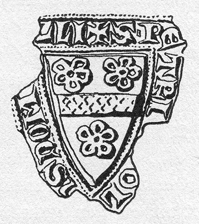 sceau de Pierre de Vulliens, donzel