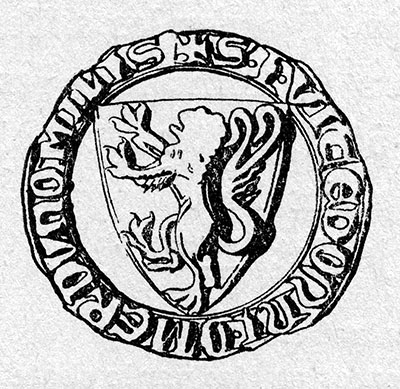 Sceau de Jean, vidomne de Moudon