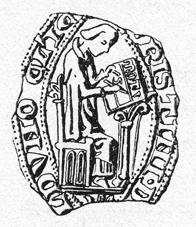 Sceau de Christin, recteur du Mont-Joux
