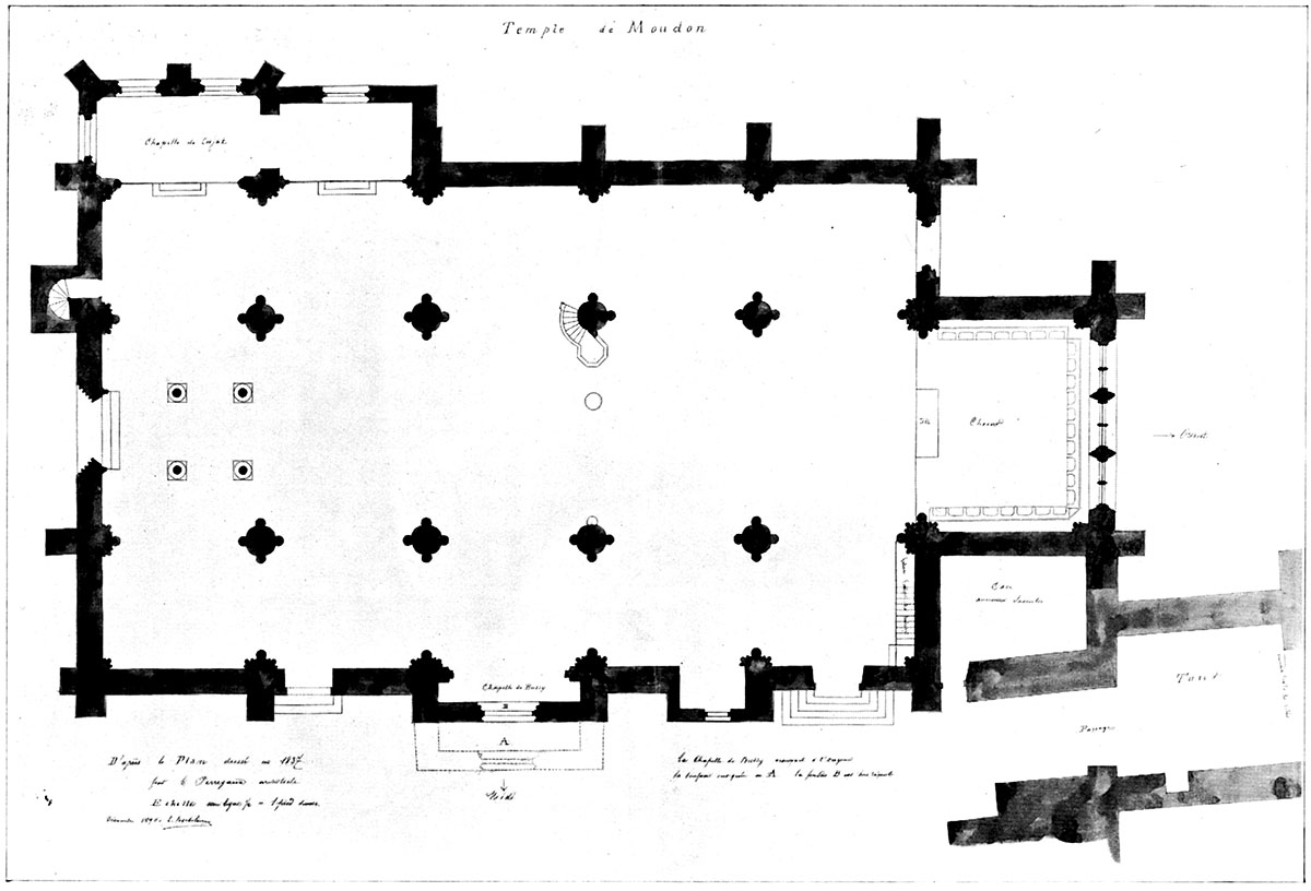 Plan de l’Eglise St-Etienne