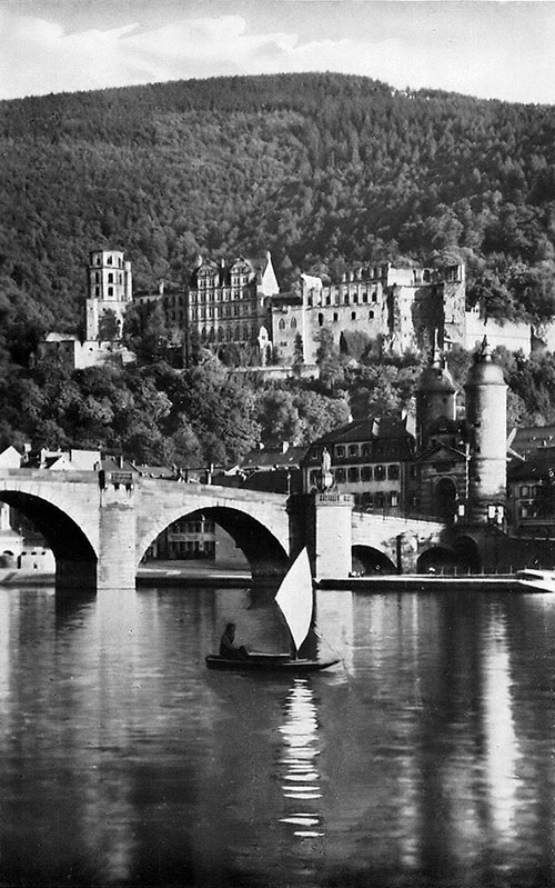 Vue du Château de Heidelberg