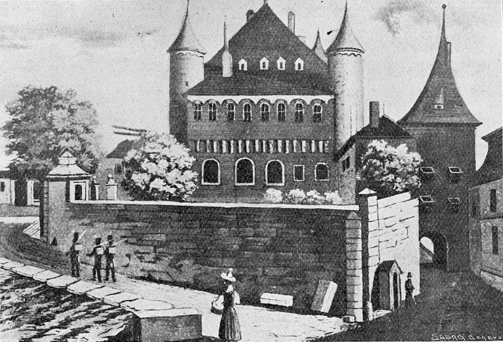 Château et porte Saint-Maire