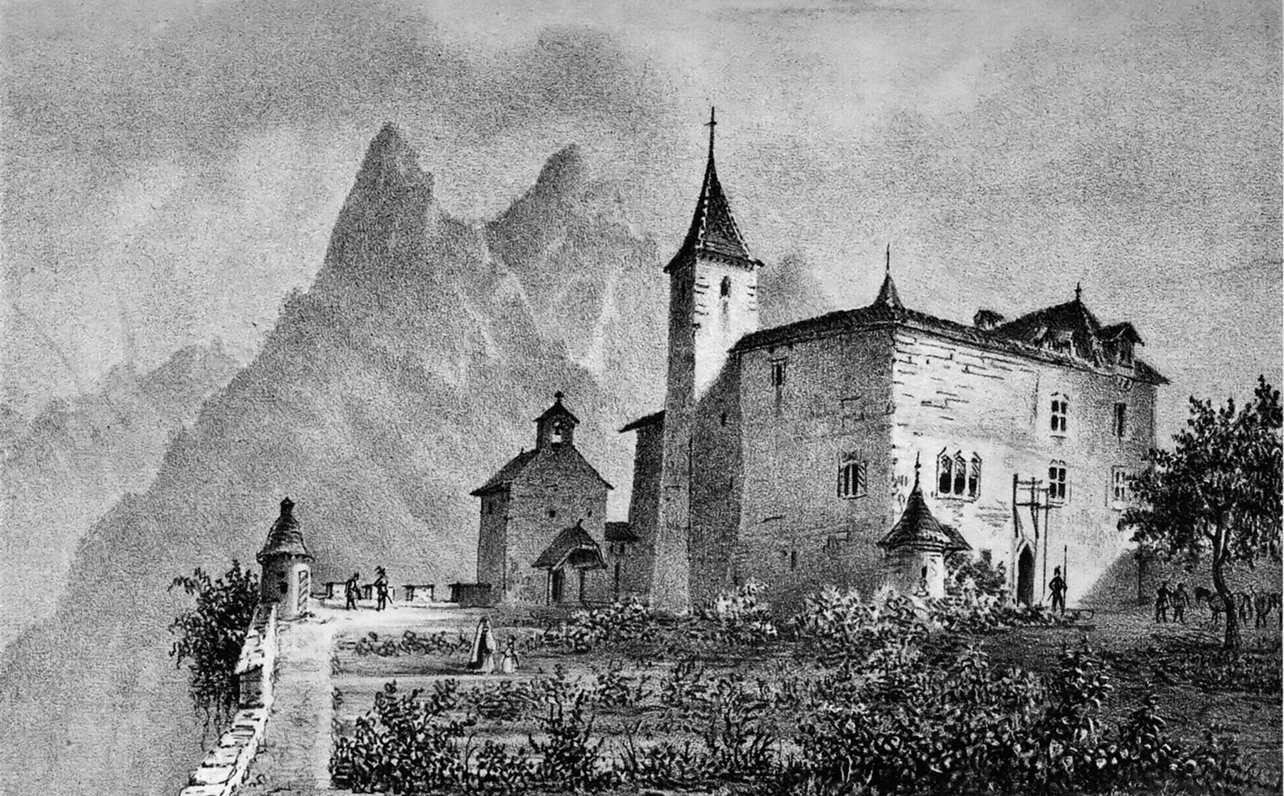 Le château de Gruyère.