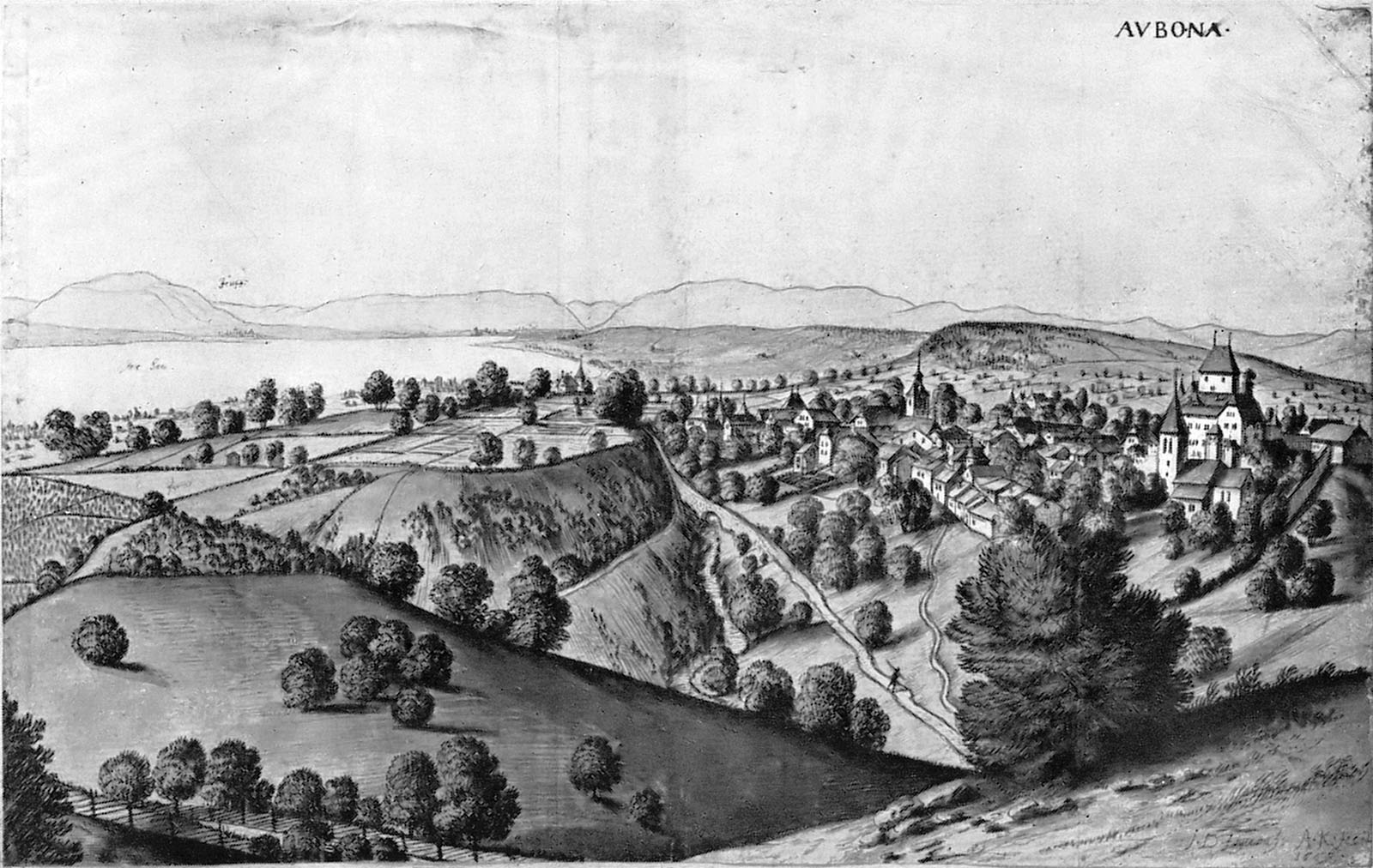 Ville et château d’Aubonne